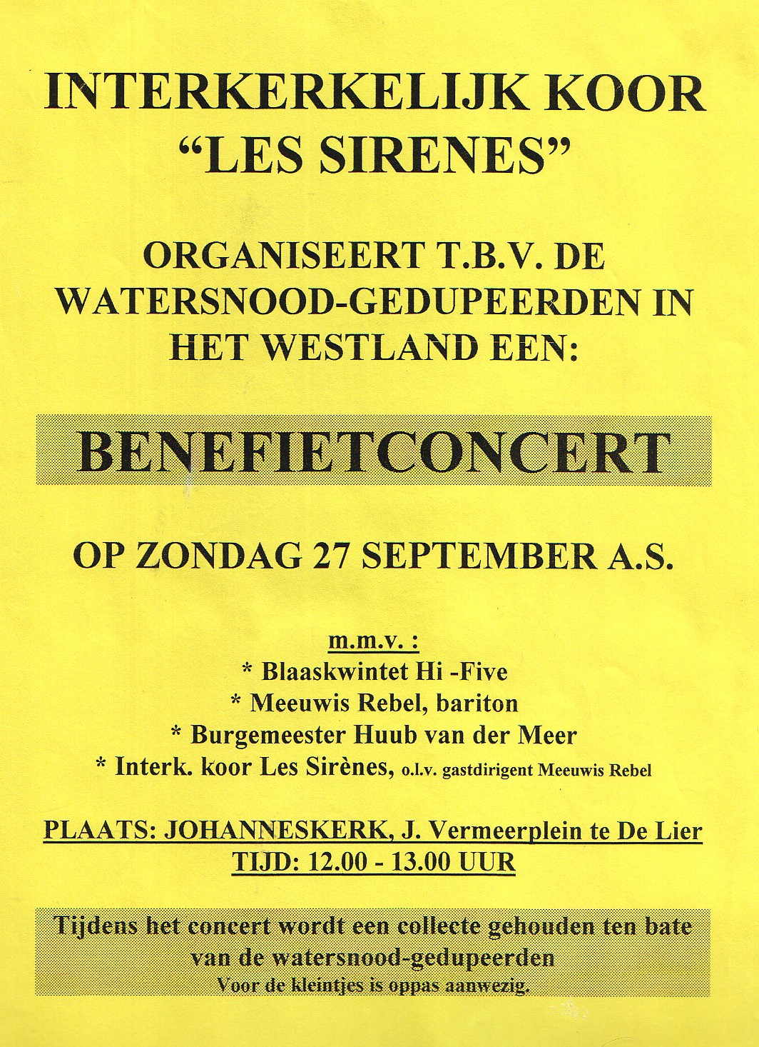 Benefietconcert 1998