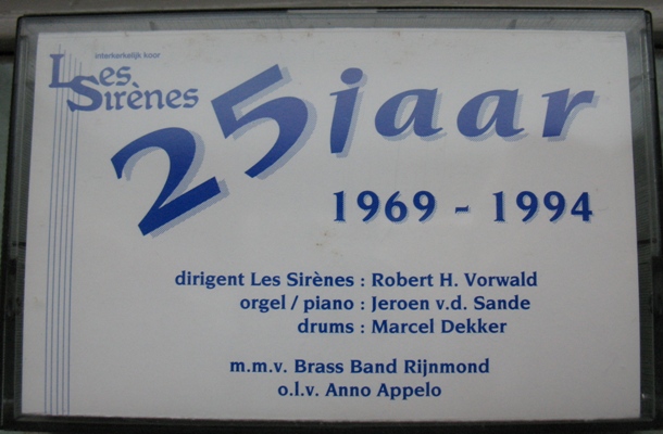 25 jaar cassette hoes